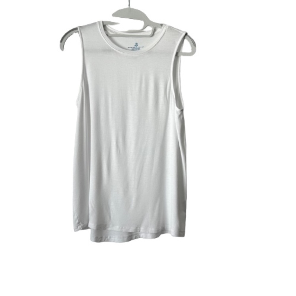 ✱SOLD✱ Bundle of 3 S Gray/White Sleeveless Tank Tops: Color Story Old Navy,  J+B - Picture 14 of 16